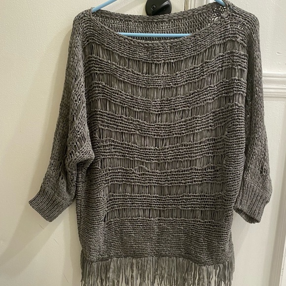 Fringed Alberto Makali sweater - Picture 3 of 10